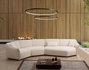 Atelier Del Sofa Mentıs Corner 5 (L1+Cx+2Xr) Crema